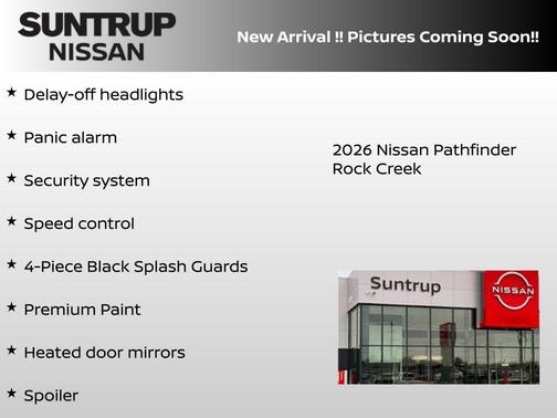 Everest White 2026 Nissan Pathfinder Rock Creek