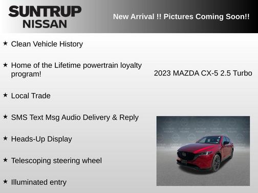 Soul Red Crystal Metallic 2023 Mazda CX-5 2.5 Turbo