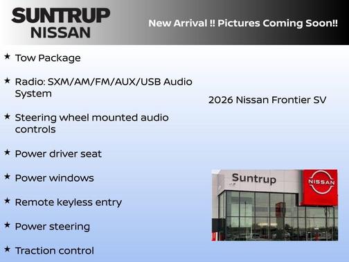 2026 Nissan Frontier SV