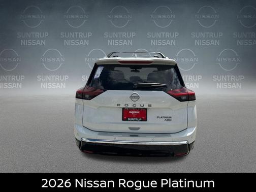 Everest White P 2026 Nissan Rogue Platinum