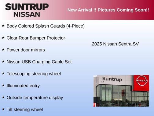 2025 Nissan Sentra SV