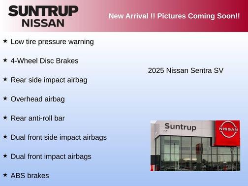 2025 Nissan Sentra SV