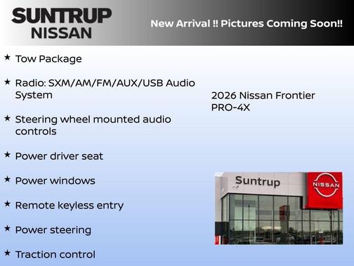 2026 Nissan Frontier PRO-4X