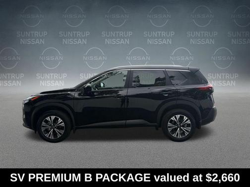 Black 2023 Nissan Rogue SV