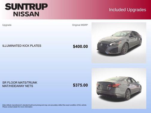 2024 Nissan Altima 2.0 SR