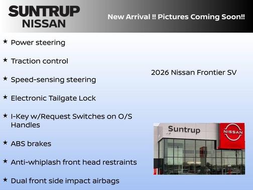 2026 Nissan Frontier SV