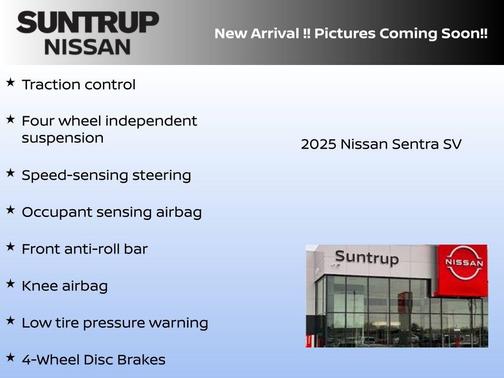 2025 Nissan Sentra SV