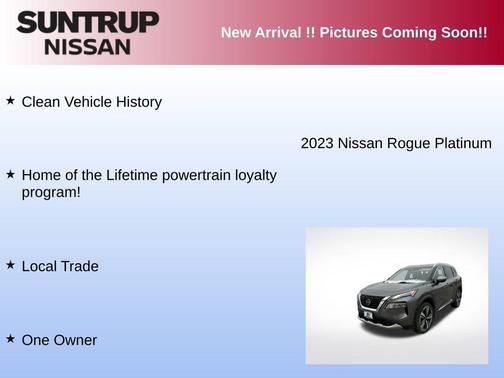 2023 Nissan Rogue Platinum