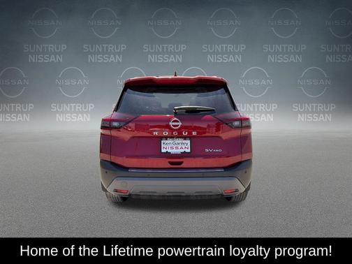 Scarlet Ember 2023 Nissan Rogue SV