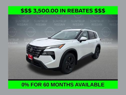 Everest White P 2026 Nissan Rogue SV
