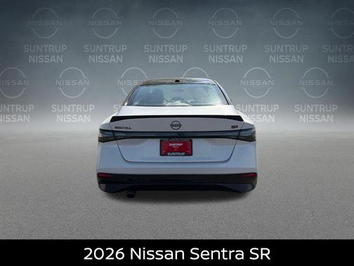 White 2026 Nissan Sentra SR