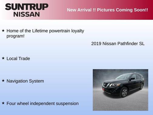 2019 Nissan Pathfinder SL