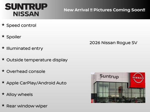 Gun Metallic 2026 Nissan Rogue SV