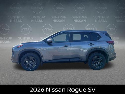 Gun Metallic 2026 Nissan Rogue SV