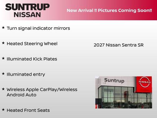 Gray 2027 Nissan Sentra SR