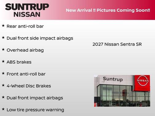 Gray 2027 Nissan Sentra SR