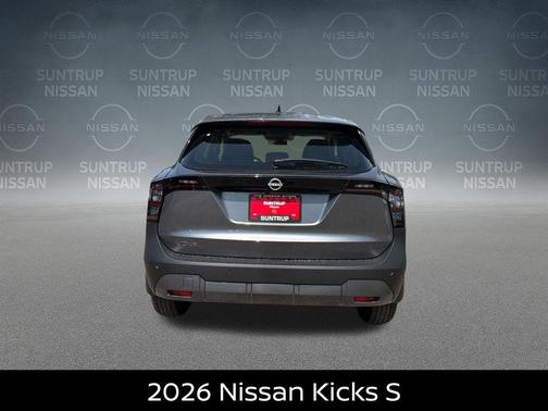 Gun Metallic 2026 Nissan Kicks S