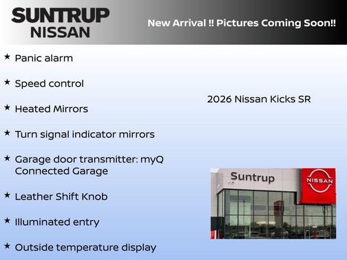 2026 Nissan Kicks SR