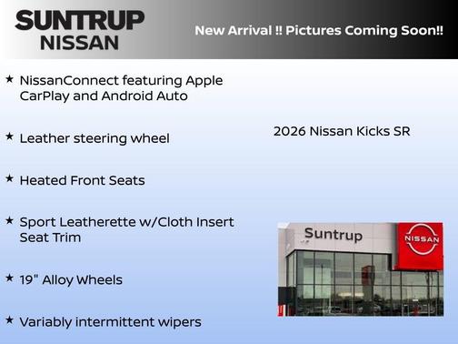 2026 Nissan Kicks SR