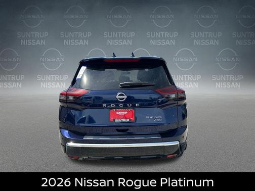 Deep Ocean Blue 2026 Nissan Rogue Platinum