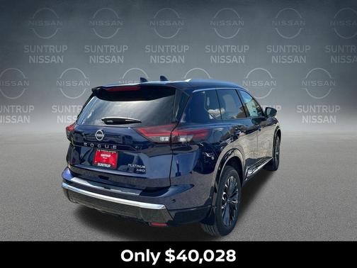 Deep Ocean Blue 2026 Nissan Rogue Platinum