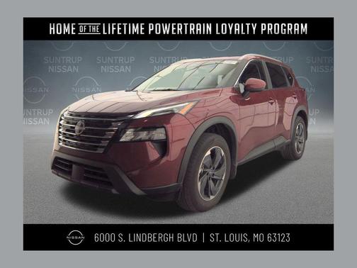 Scarlet Ember Tintcoat 2025 Nissan Rogue SV