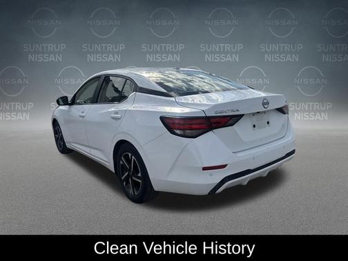 Cloud White 2024 Nissan Sentra SV