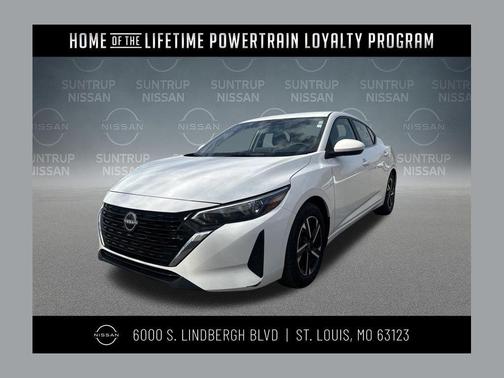 Cloud White 2024 Nissan Sentra SV