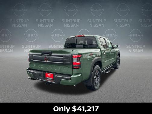 Green 2026 Nissan Frontier PRO-4X