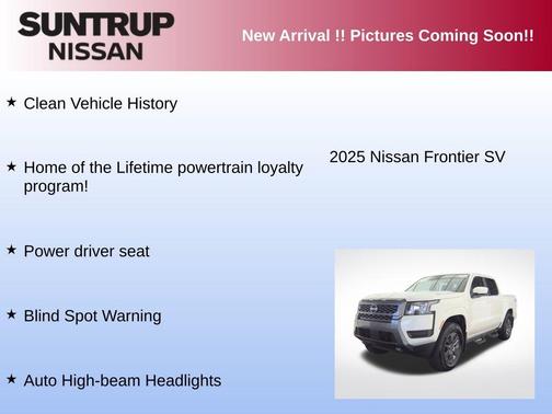 2025 Nissan Frontier SV