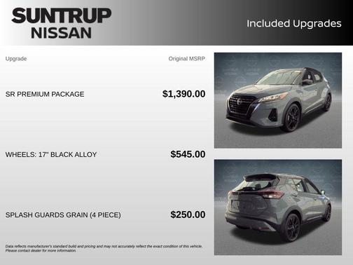 Boulder Gray Metallic 2024 Nissan Kicks SR