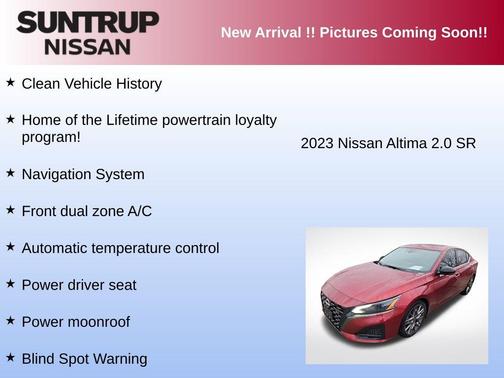 2023 Nissan Altima 2.0 SR