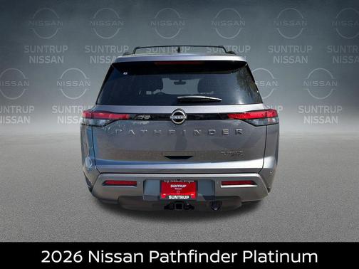 Gun Metallic 2026 Nissan Pathfinder Platinum