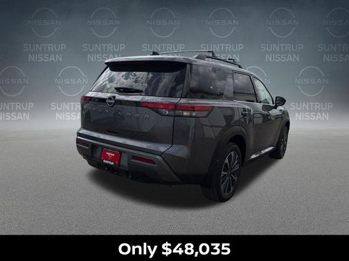 Gun Metallic 2026 Nissan Pathfinder Platinum