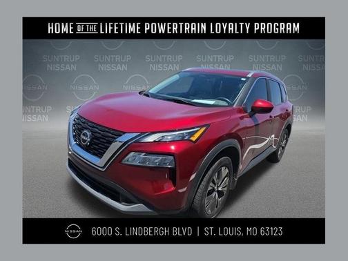 Scarlet Ember 2023 Nissan Rogue SV