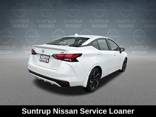 Aspen White 2025 Nissan Versa 1.6 SR