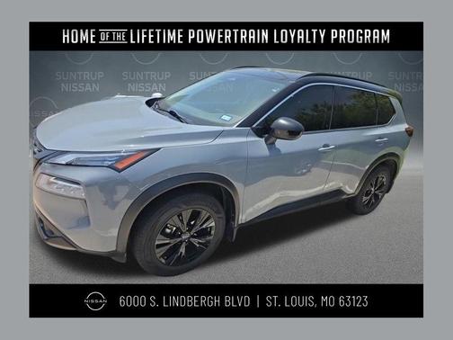 2 Tone Gray / Black Roof 2023 Nissan Rogue SV
