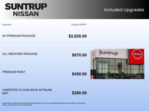 2025 Nissan Sentra SV