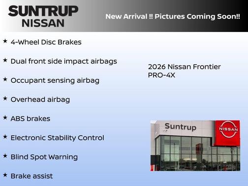 2026 Nissan Frontier PRO-4X