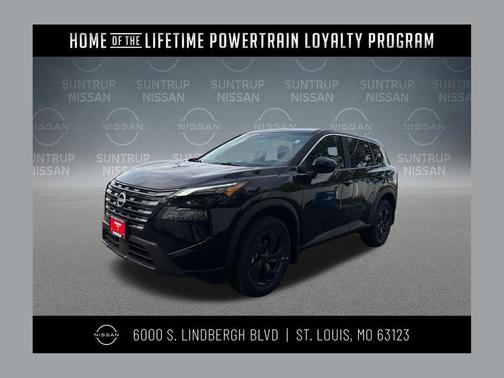 Super Black 2026 Nissan Rogue SV