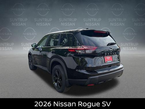 Super Black 2026 Nissan Rogue SV