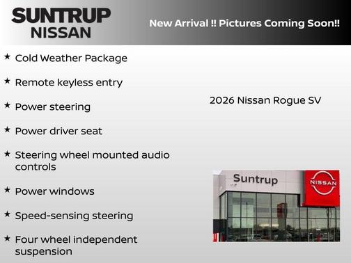 2026 Nissan Rogue SV