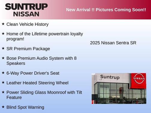 2025 Nissan Sentra SR