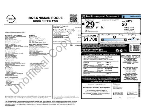 2026 Nissan Rogue CREEK