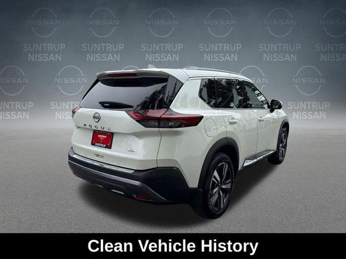 White 2023 Nissan Rogue SL