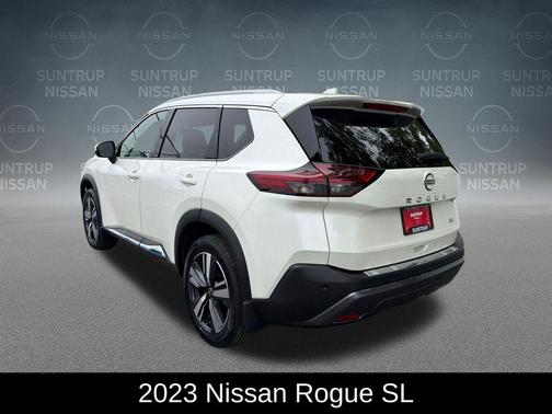 White 2023 Nissan Rogue SL