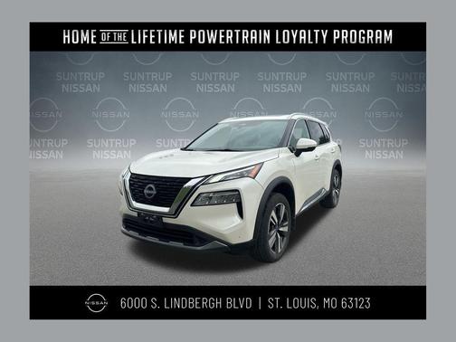 White 2023 Nissan Rogue SL