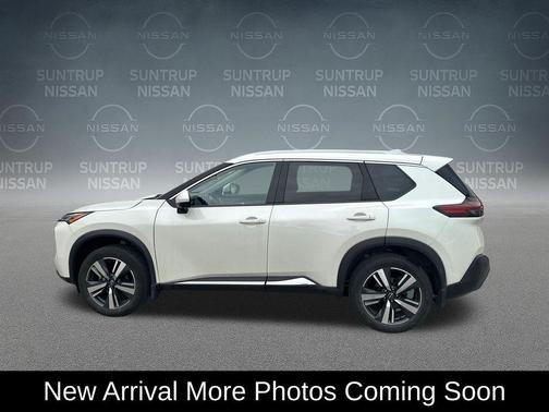 White 2023 Nissan Rogue SL