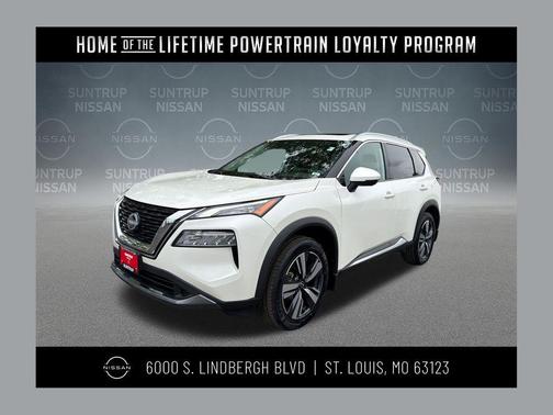 White 2023 Nissan Rogue SL