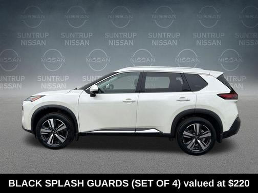 White 2023 Nissan Rogue SL